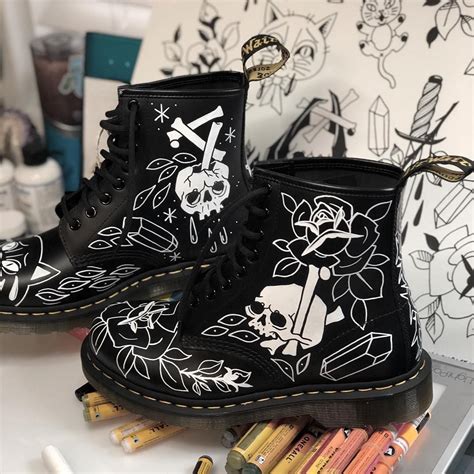 custom doc martens boots.